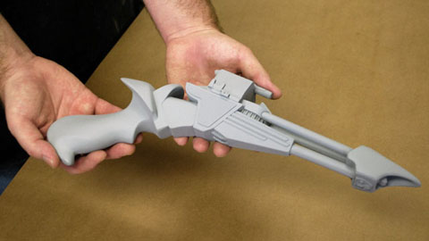 如何制作Star Trek Klingon Disruptor与模具MAX™硅胶和光滑铸造™