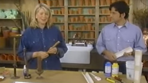 如何使用带有Martha Stewart的Oomoo™制作人造Bois蜡烛模具