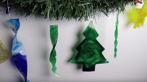 圣诞饰品教程使用铸造树脂