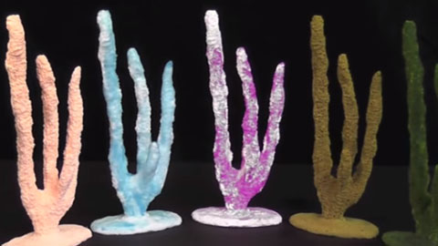 如何使用光滑的Cast™塑料制作手指珊瑚