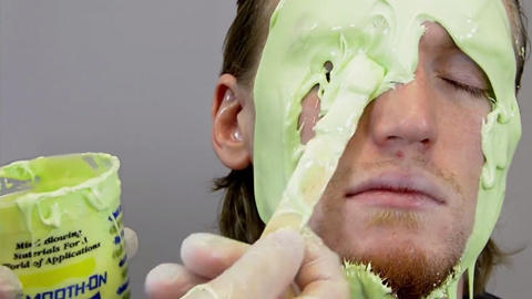 如何用身体双丝硅橡胶塑造脸部