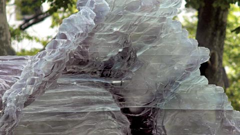 纽约麦迪逊广场公园的CrystalClear®雕塑