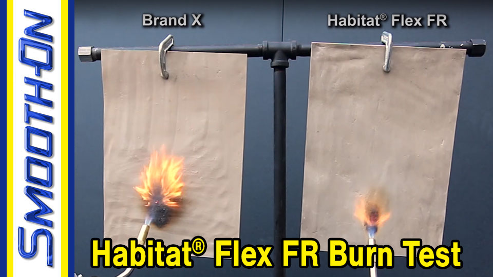 Habitat™Flex FR火焰测试