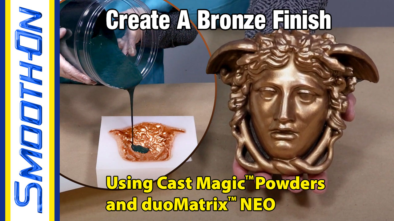 如何使用Cast Magic™粉末和duoMatrix™NEO创建青铜表面处理