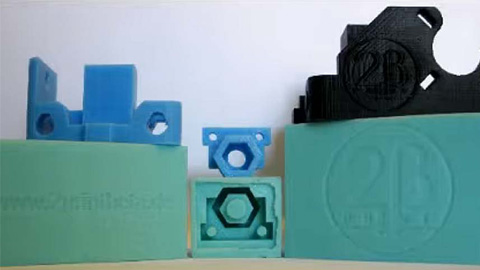 重新转回3D打印机配件，采用光滑铸造®NOYX™制造